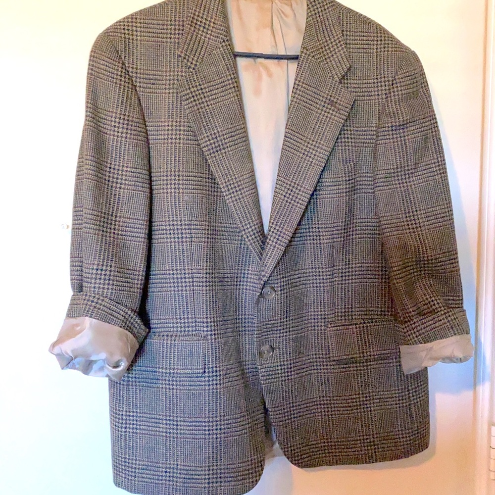 Ralph Lauren Chaps 100%wool Plaid Blazer
